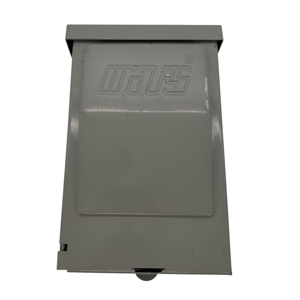 Mars 80316 AC Disconnect 30 Amp Fused 240V Rainproof NEMA 3R Enclosure Gray